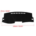 thumbnail image 2 of Unique Bargains Car Dashboard Cover Nonslip Black Sun Pad Carpet for Toyota Corolla 2007-2013, 2 of 4