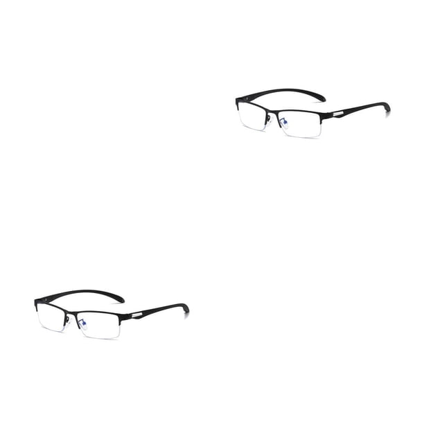 Jumpingount Gafas de lectura para hombre, monturas rectangulares para miopía, gafas de sol polarizadas cuadradas para mujer, montura para gafas Type1 NO1