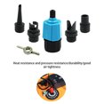 thumbnail image 4 of Pump Adapter Alloy Widely Applicable Adapters Practical Inflatable Pump Air Valve Adapters Multifunctional Board Simple Installation Kayak Accessories Convertor Blue, 4 of 7