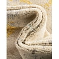 thumbnail image 4 of Unique Loom Estrella Collection Area Rug - Rustic (8' Round Yellow/Gold), 4 of 7