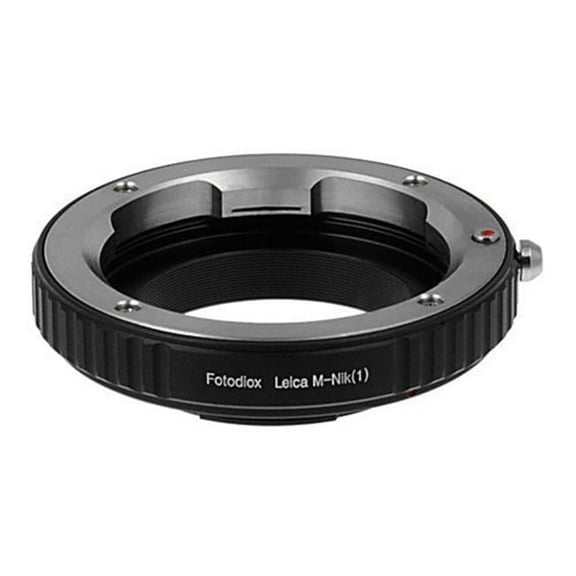 Fotodiox LM-N1 Lens Mount Adapter - Leica M Rangefinder Lens To Nikon 1-Series Mirrorless Camera Body