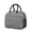 Black and White, variant on Pink Wavy Checkered Pattern Insulated Leakproof Lunch Box for Work, Lunch Bag for Women Men, Loncheras Para Mujer for Beach Travel Picnic Camping