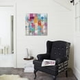 thumbnail image 3 of Summer Rain, Abstract Stretched Canvas Wall Art by Silvia Vassileva Sold by ArtCom, 3 of 5