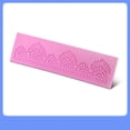 thumbnail image 2 of Milisten 1Set Pink Lace Silicone Baking Molds For Homemade Desserts And Cakes, 2 of 8