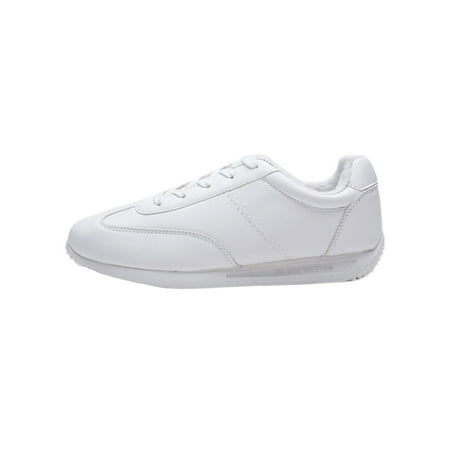 

Kesitin Boys Anti Slip Low Top Cheerleading Shoes Cheerleading Casual Athletic Lace Up Trainer White 13C