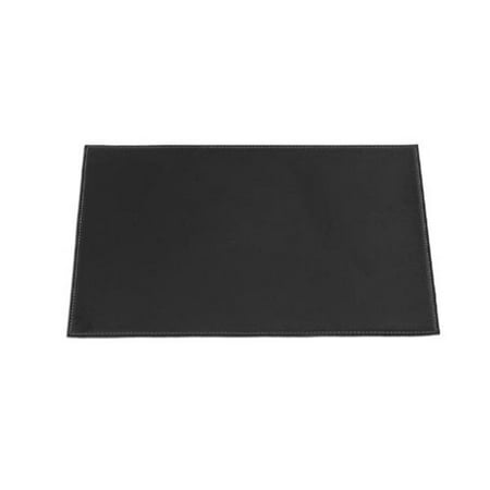 

17 in. x 12 in. Rectangular Black Leatherette Placemat
