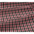 thumbnail image 5 of oneOone Viscose Jersey Fabric Gingham Check Print Fabric BTY 60 Inch Wide, 5 of 5