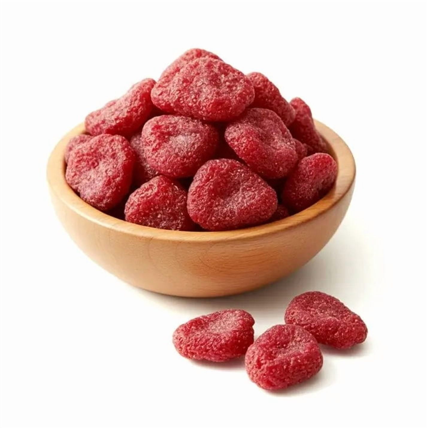 NY SPICE SHOP Whole Dried Strawberries - 3 Pound - Dried Whole Strawberries - Chewy Strawberry Treats - Dried Strawberry Snacks - Vibrant Whole Berry Treats for Toppings, Mixes & Everyday Use