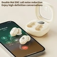 thumbnail image 7 of Ankereame Wireless Earbuds Bluetooth 5.4 True Wireless with Wireless Charging Case, Sweatproof IPX4, 5H Playtime, 8mm Speaker Stereo Sound, Auto Pairing for iPhone Android, Beige, 7 of 7