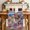 Mist Blue Light Brown, variant on Independence Day Table Runner 72 Inches, Funny Dogs Red Blue Balloons Gray Wood Bed Runner Dresser Scarves Tabletop for Indoor Outdoor Parties/Ceremony/Banquet, 16" x 72"