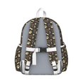 thumbnail image 3 of Happy Dog and Footprints Backpack for School,Cute School Bag,Schoolbag with Adjustable Shoulder Straps & Padded Back,13.4"x11"x4.7", 3 of 6