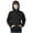 Black, variant on Kids Boys Girls Classic Hoodies Pullover Casual Long Sleeve Pocket Hooded Sweatshirt
