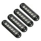 thumbnail image 4 of 4 luces laterales para camión de alto brillo 90 lm IP65 impermeables 6 LED luz intermitente de emergencia para camión 12-24 V blanco, 4 of 5
