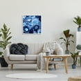 thumbnail image 2 of Stupell Agate In Blue Natural Geodes Abstract Painting White Framed Art Print Wall Art, 2 of 7