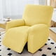 thumbnail image 1 of Nvzi Funda de sofá Fundas de sofá 1 plaza Funda de sillón reclinable amarilla para sofá de sala de estar Fácil ajuste Lavable Muebles Protector de sofá, 1 of 4