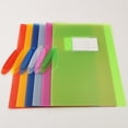 thumbnail image 6 of Report Covers,Report Covers for A4 Letter Size Paper,Plastic Journal Cover,Office File Binder With Sliding Bar Wear,Reusable Planner Binder,File Document Binder for School Business, 6 of 9