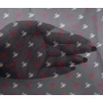 thumbnail image 4 of oneOone Viscose Chiffon Fabric Hash Sign Kasuri Printed Craft Fabric BTY 42 Inch Wide, 4 of 4