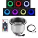 thumbnail image 5 of RGB tazas de material acero inoxidable soporte para botellas soporte para portabotellas interiores 12V 3W w/ 14 led lámpara para, 5 of 7