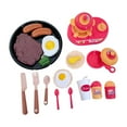 thumbnail image 1 of HILABEE Kitchen Toys Cooking Playset Food Set Role Play Pretend Play Kitchen Set Kitchen 23pcs, 1 of 9