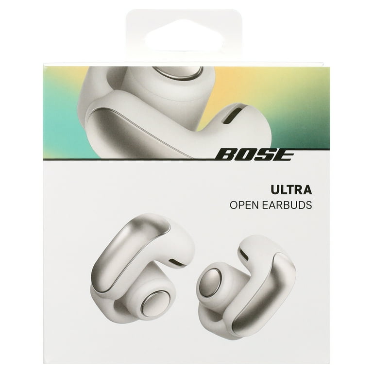 Bose Ultra Open Earbuds, Bluetooth Wireless Open Ear Headphones, White Smoke Bose Ultra Open Earbuds, Bluetooth Wireless Open Ear Headphones, White Smoke