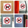 thumbnail image 2 of Shisuyan No Dog Allowed Sign No Dogs Allowed Inside Sign Acrylic Sign Store Notice Sign Business Sign, 2 of 9