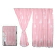 thumbnail image 3 of Cortina de doble capa, cortinas opacas para ventana, dormitorio, patio, Estilo C 1.2x1.8M Zulema cortina de ventana, 3 of 7
