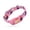 Pink, variant on 14-20in Adjustable Dog Collar, Camo Pattern Nylon Pet Collar with Double D-Ring, Quick Release Buckle Dog Collar for Small Medium Large Dogs