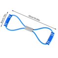 thumbnail image 5 of ZenCart Figure 8 Fitness Resistance Band with Anti-slip Handle Portable Men Women Arm Shoulder Stretch Strength Training Exercise Elastic Strap Tension Rope, 5 of 7