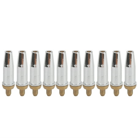 

10Pcs Gas Cutting Nozzle Tip Propane Acetylene Machine Sleeve Type Gun Head G07302#