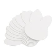 Way To Celebrate White Foam Bunny Head, Easter Decoration, Easter Crafts, 10 Count