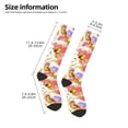 thumbnail image 5 of Balery Flowers And Birds Watercolor Fun Novelty Socks Men'S Women'S Crew Socks Funny Crazy Novelty Socks Quirky And Cool Socks, 5 of 9