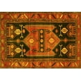 thumbnail image 1 of Ahgly Company Indoor Rectangle Persian Yellow Traditional Area Rugs, 7' x 10', 1 of 4