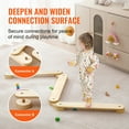 thumbnail image 3 of VEVOR Kids Balance Beam Stepping Stones Gymnastics Children Balance Board 3 PCS, 3 of 9