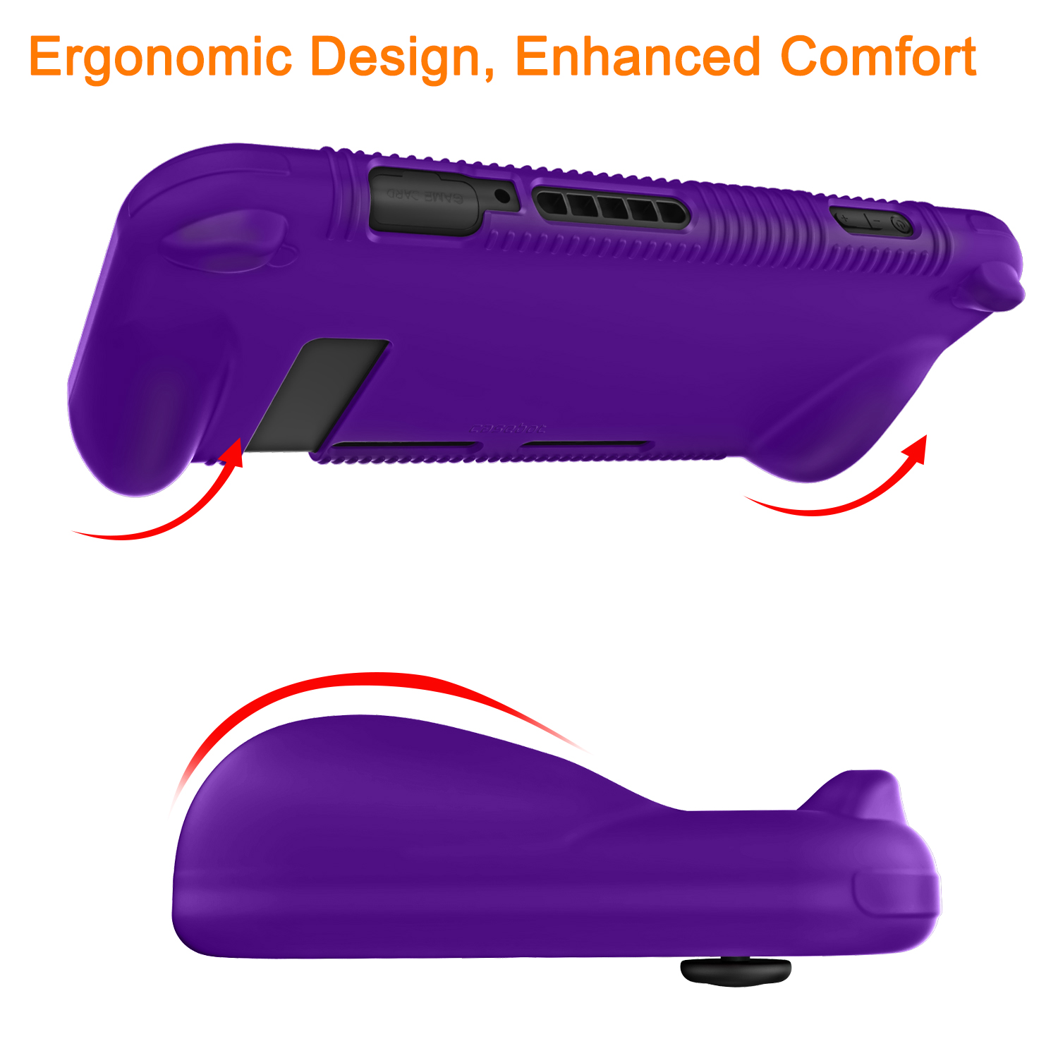 Fintie Silicone Nintendo Switch Case - Purple photo 4