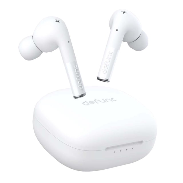 Audifonos In-ear Defunc True Entertaiment Bluetooth Sonido 3D IPX4 Blanco