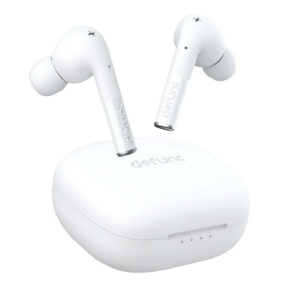Audifonos In-ear Defunc True Entertaiment Bluetooth Sonido 3D IPX4 Blanco