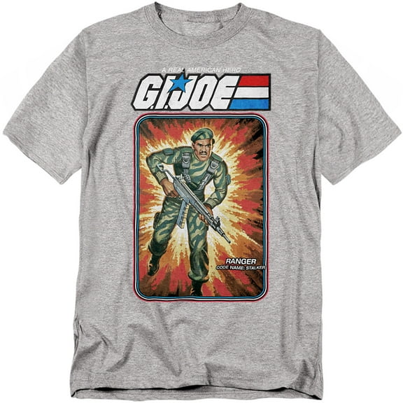G.I. Joe T-Shirt Stalker Card Unisex Graphic Tee For Men & Women
