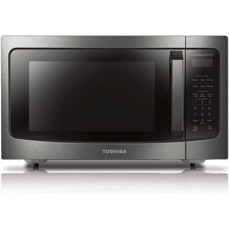 SEE NOTES TOSHIBA ML2-EC10SA 7 in 1 Countertop Microwave Oven Air Fryer  Combo 810040947568