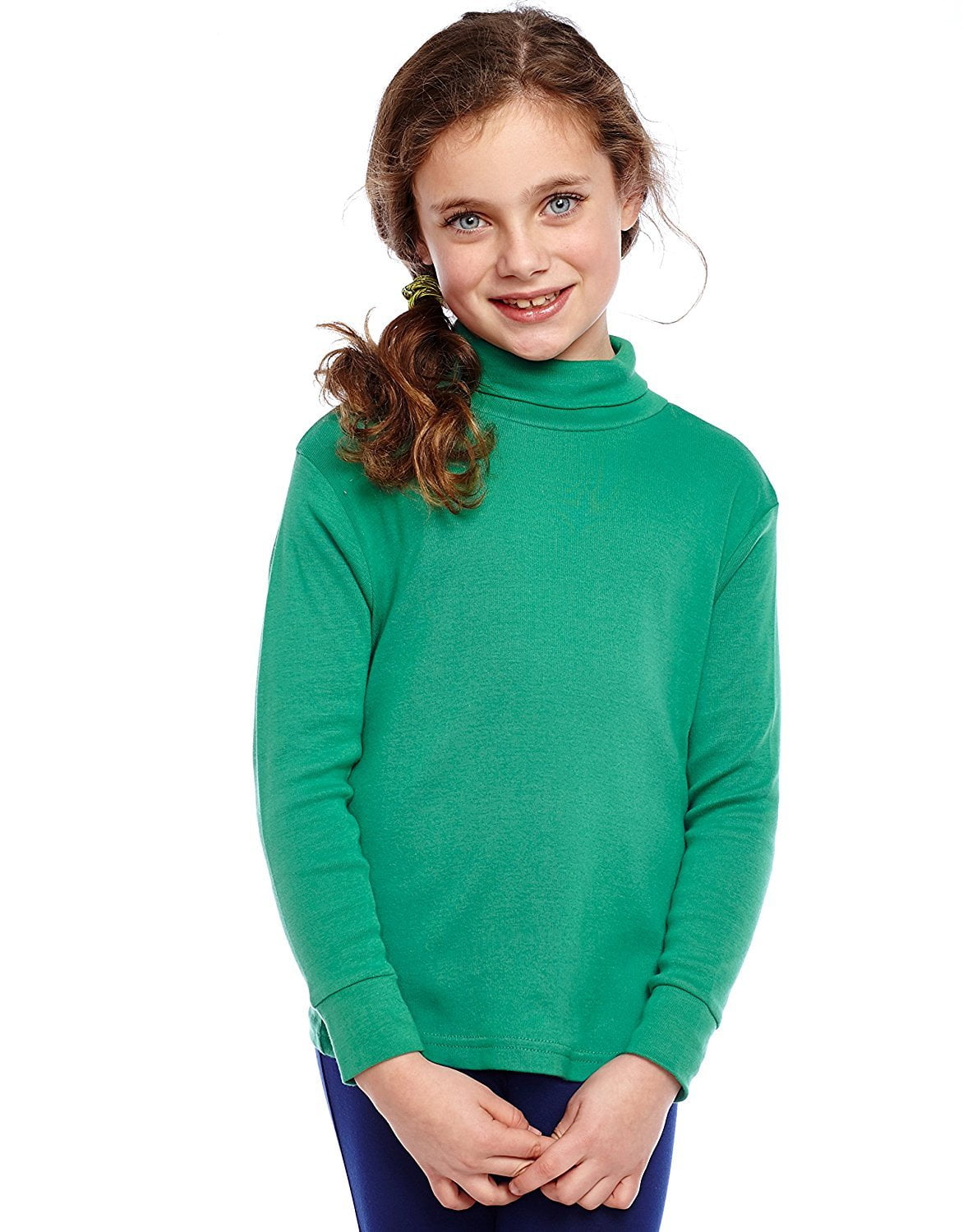 Kids green turtleneck sale