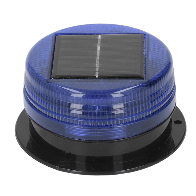 Solar Warning Lamp,Solar Warning Strobe Light Construction Road Warning Flash Lamp Warning Flash Light Ultra Responsive