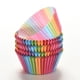 thumbnail image 5 of 100 moldes de papel arcoíris para cupcakes, magdalenas y pasteles, bandejas para decorar., 5 of 6