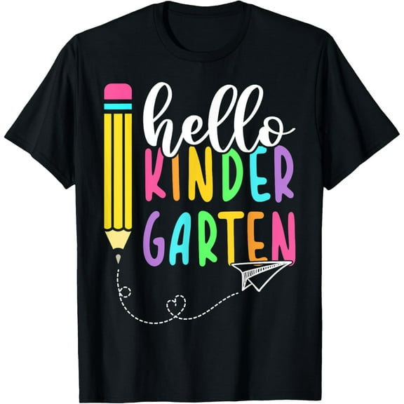 Hello Kindergarten Back to School Kindergarten Teacher Kids T-Shirt