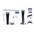 thumbnail image 1 of 2022 New 1.8TB PlayStation Disc Version Gaming Console with Upgraded Ultra Fast SSD, Wireless Controller, Horizon Zero Dawn & Mytrix Controller Charging Dock, 1 of 7