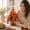 B, variant on ALORINA DIY Beaded Autumn Tree Making Kit with LED Lights, Fall Harvest Theme Mini Tabletop Tree, Holiday Craft Set with Maple Leaves, Pumpkins and Pinecones