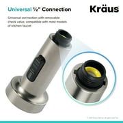 Kraus Dual Function صنبور المطبخ في الفولاذ المقاوم للصدأ