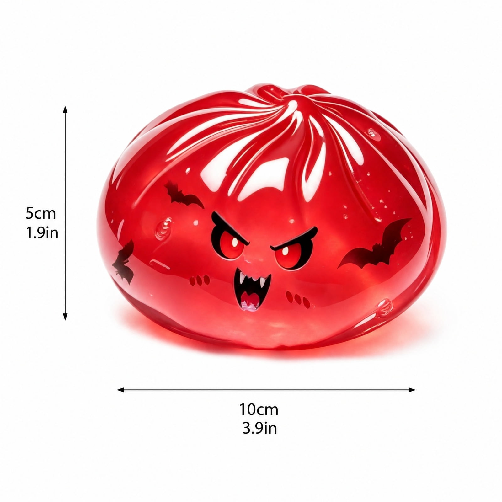 Halloween Dumpling, Halloween Dumpling Squishy with Box, Dumplings Sensory Squeeze Toy for Stress Relief