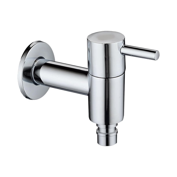 Piscina clásica para fregona, de pared, de latón, elegante fregadero, con agua fría y caliente Estilo corto B kusrkot Grifo
