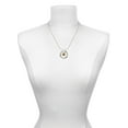 thumbnail image 3 of Delight Jewelry Goldtone Disc 1/2'' Initial - d - Miracles Ring Charm Necklace, 18", 3 of 4