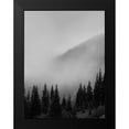 thumbnail image 2 of Straatsma, Leah 12x14 Black Modern Framed Museum Art Print Titled - Smokey Mountains, 2 of 5