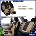 thumbnail image 4 of Semillas De Aleación Juego De Fundas De Asiento De Coche Estilo De Pista Universal Para Auto, 4 of 4